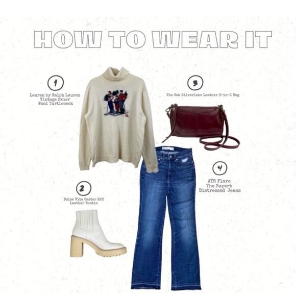 Dolce Vita Caster H2O Women Platform Ankle Boot/Booties Sz 8.5 Ivory Leather New - Picture 10 of 14